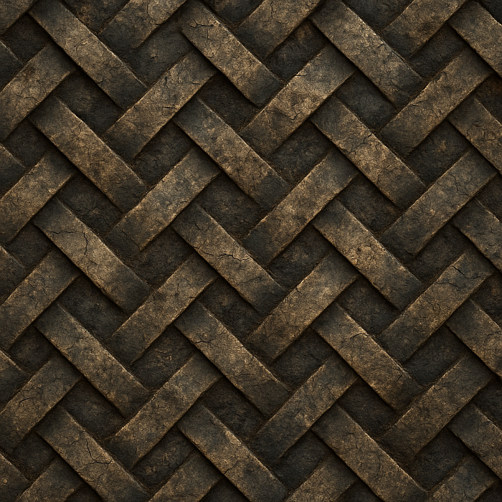 Ancient Carbon Fiber seamless PBR texture preview