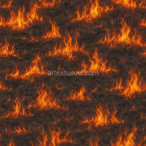 Burning Field Texture