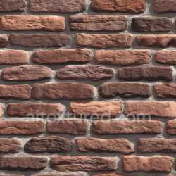 seamless Seamless 3D Cracked Red Brick Wall PBR Texture with Rough Surface texture 8k free download PBR