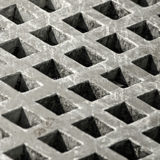Preview — Concrete Grid Texture with Rough Surface and Recessed Openings