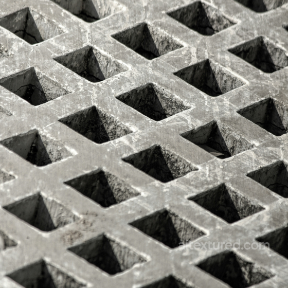 Concrete Grid Texture with Rough Surface and Recessed Openings Concrete texture preview