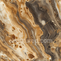 seamless Seamless 3D Caramel and Bronze Marble PBR Texture with Fluid Vein Patterns texture 8k free download PBR