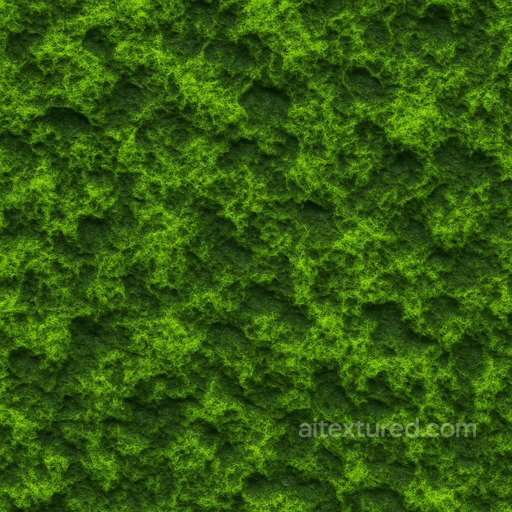 Toxic Moss Texture seamless Grass PBR texture