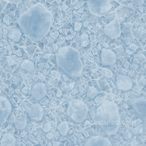 Polar Ice Cap With Crystalline Formations And Frost Line Detail seamless Star, space, planets PBR texture