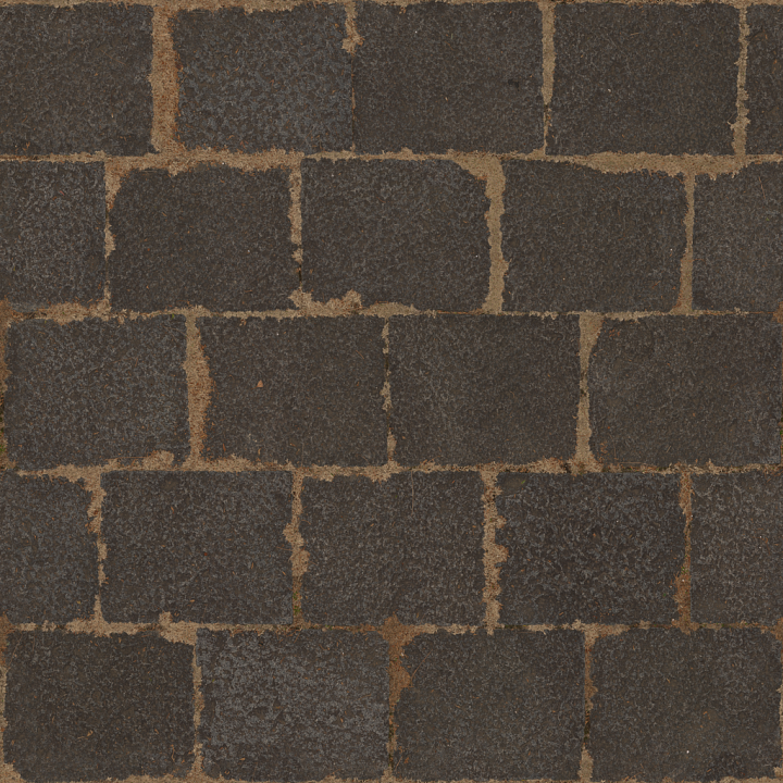 Rock Tile Floor seamless PBR texture preview