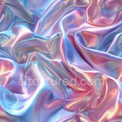 seamless Seamless 3D PBR Texture of Iridescent Glossy Fabric with Soft Pastel Colors texture 8k free download PBR