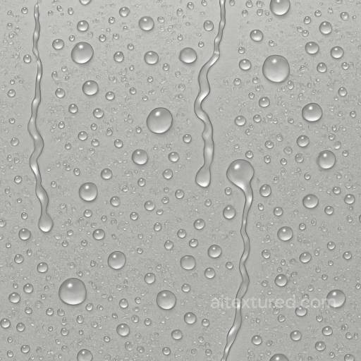 Droplet Trails On Plastic Surface seamless Drops on the surface PBR texture