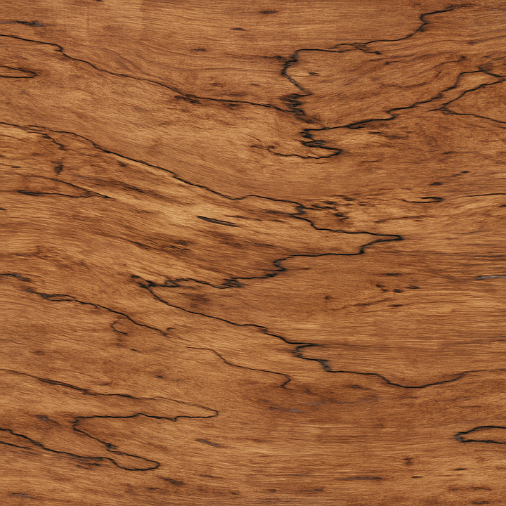 Spalted Wood With Rustic Grain And Waxed Wood Finish seamless PBR texture preview