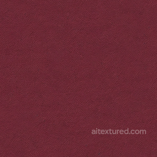 Maroon Pebbled Leather Seamless Texture with Fine Grain Surface seamless Leather PBR texture