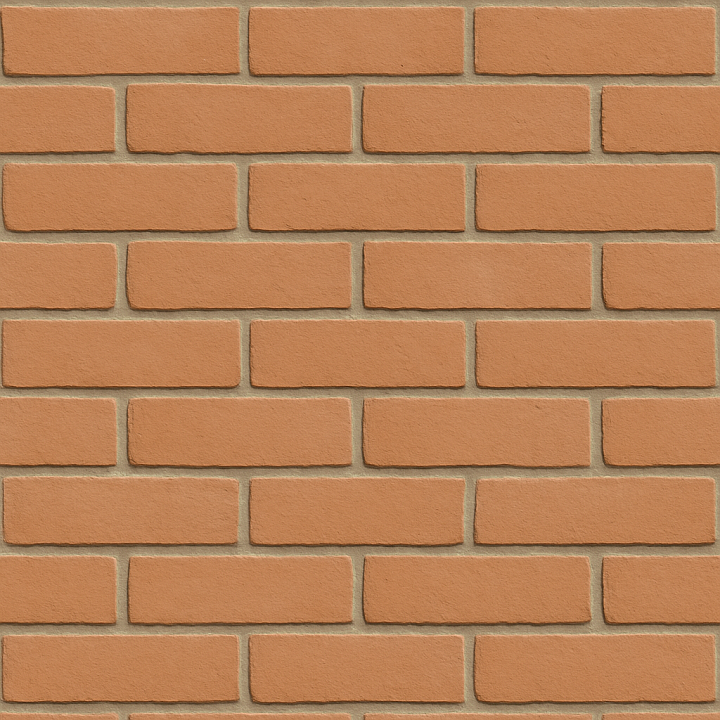 Clean Clay Brick seamless PBR texture preview