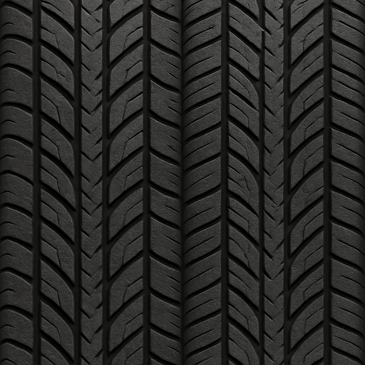 Tire Tread Rubber seamless PBR texture preview