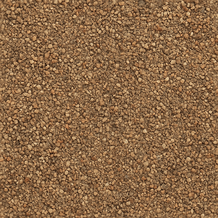 Of Fine Gravel With Mixed Sizes And Brown Gravel Tones seamless PBR texture preview