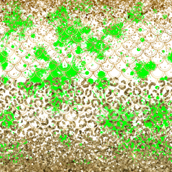 seamless Seamless 3D PBR Texture of Gold Glitter Pattern with Vibrant Green Splashes texture 8k free download PBR
