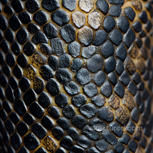 Reptilian Skin Featuring Realistic Scales and Natural Sheen Seamless Texture seamless Skin PBR texture
