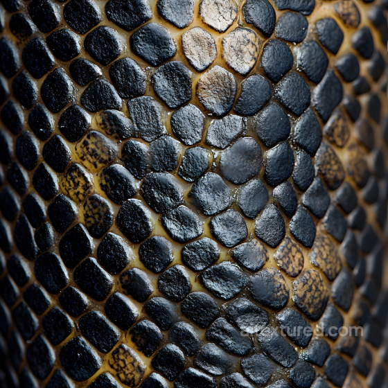 Reptilian Skin Featuring Realistic Scales and Natural Sheen Seamless Texture Skin texture preview