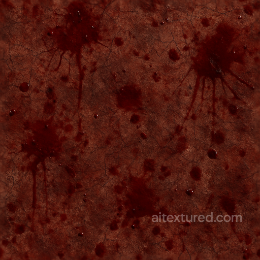 Halloween - Blood Splatter And Dried Blood Stains For Horror Effects texture preview
