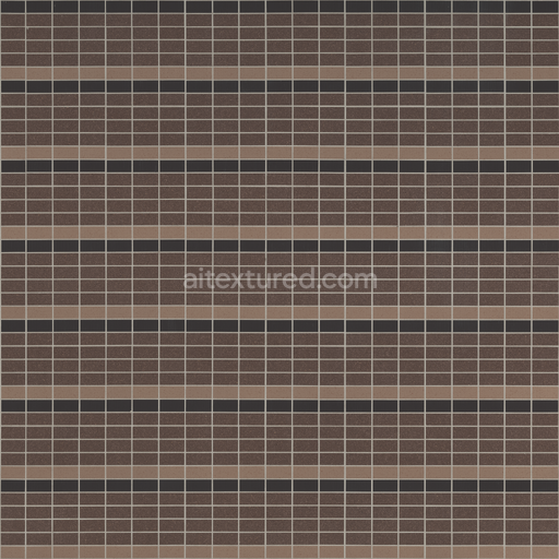 Tiles Rectangular — Rectangular Facade Tiles Exterior Concrete Aggregate — PBR seamless 3D texture