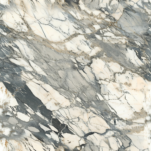 Arabescato Corchia White Marble PBR Texture with Dramatic Veins seamless Marble PBR texture