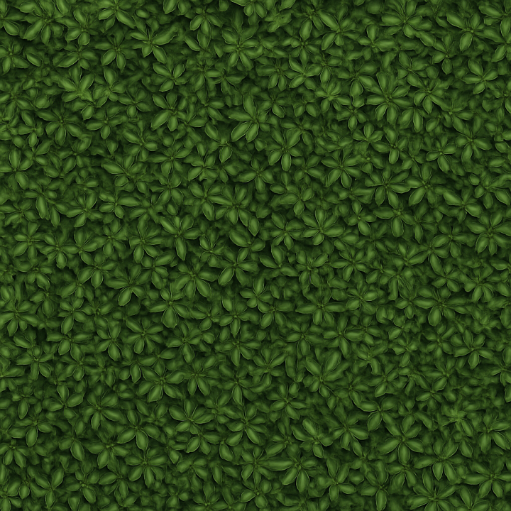 Fine Dense Foliage seamless PBR texture preview