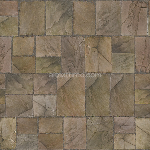 Tile Seamless Pbr Texture Stone Pattern Floor Surface Natural Earthy