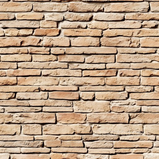Weathered Cracked Brick Wall Seamless Texture with Chipped Edges seamless Brick PBR texture