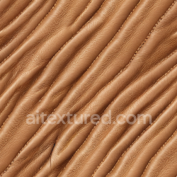 seamless Seamless 3D Wrinkled Natural Brown Leather PBR Texture with Fine Grain texture 8k free download PBR