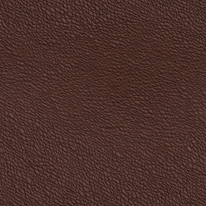 Pebbled Brown Leather with Fine Grain and Soft Matte Finish seamless PBR texture preview