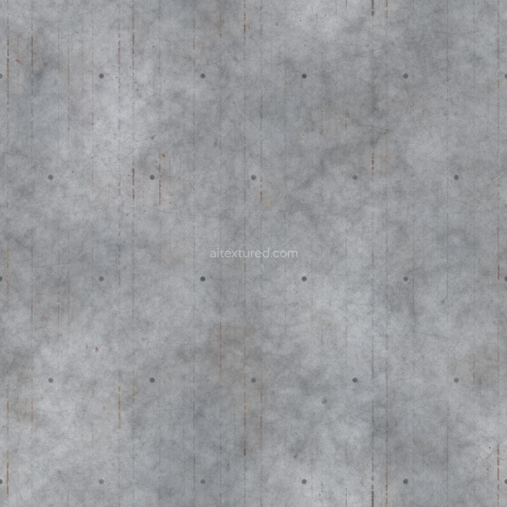 Seamless corrugated steel texture with a weathered look