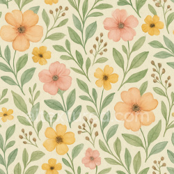 seamless Natural Floral Pattern Texture Seamless 1024X1024 texture 1024x1024 free download PBR