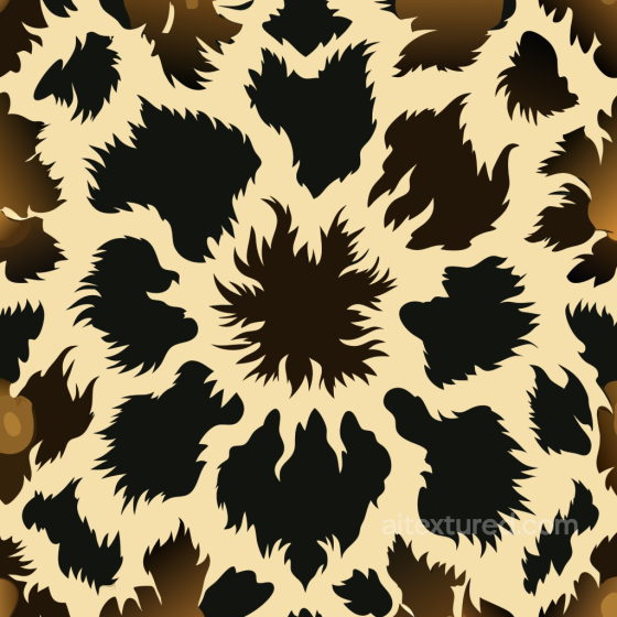 Leopard Print Textile Texture with Distinctive Dark Spots on Beige Background Leopard Print texture preview