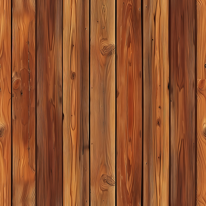 Warm Rustic Pine Wood Floor with Knots and Grain Detail seamless PBR texture preview