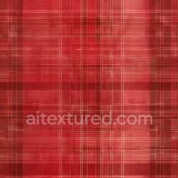 seamless Seamless 3D PBR Texture of Red Woven Plaid Fabric with Subtle Lines texture 8k free download PBR