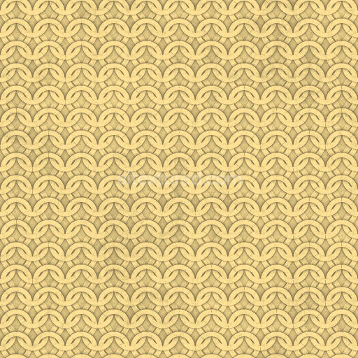 Circular Flat Gold Chainmail | Free PBR