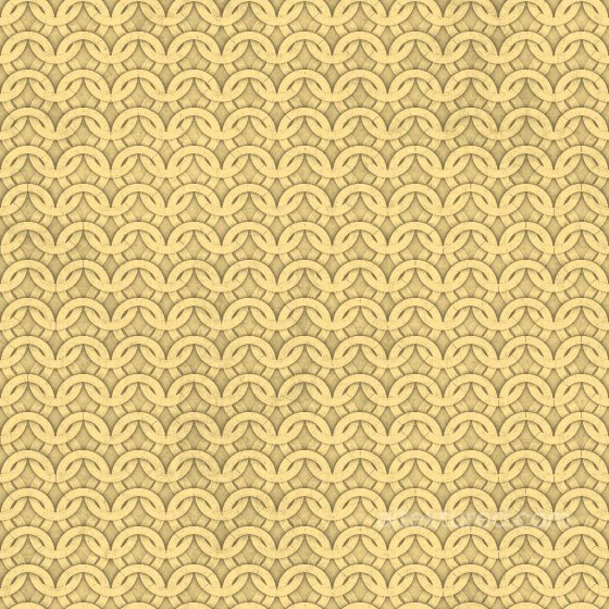 Circular Flat Gold Chainmail | Free PBR Metal texture preview