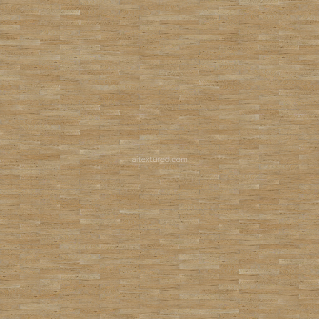 Seamless wood floor PBR texture for 3D rendering