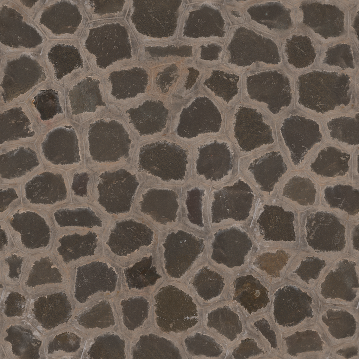 Rock Wall - Wall Rock Scratched Mortar Floor seamless PBR texture preview