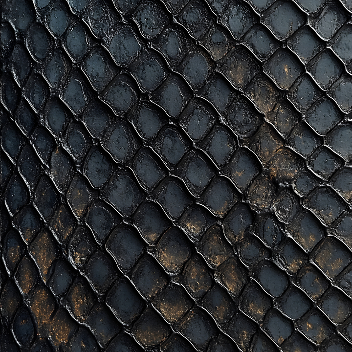 Of Dark Reptile Scales With Detailed Surface Irregularities And Natural… seamless PBR texture preview