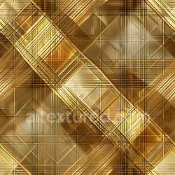 seamless Seamless 3D PBR Texture of Golden Plaid with Diagonal Overlays and Subtle Reflective Surfaces texture 8k free download PBR