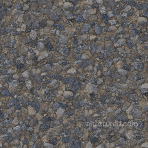 Archviz Gravel Ground Pathway Pebbles Rock Rocks - Seamless PBR Texture seamless Rock PBR texture