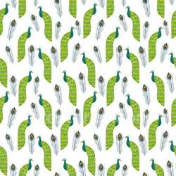 Pattern Bundle - Seamless 3D Pattern PBR Texture Featuring Stylized Peacock Birds and Feathers texture preview