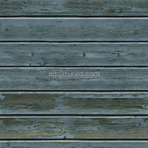 Seamless Blue Painted Planks by Texture Haven – PBR 3D Texture (8K ready)