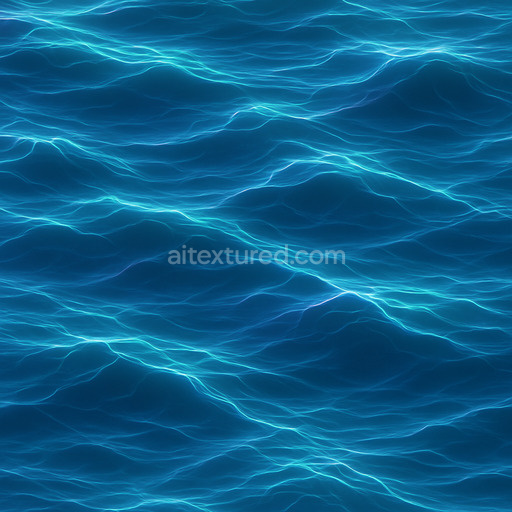 Futuristic Ocean Seamless Texture