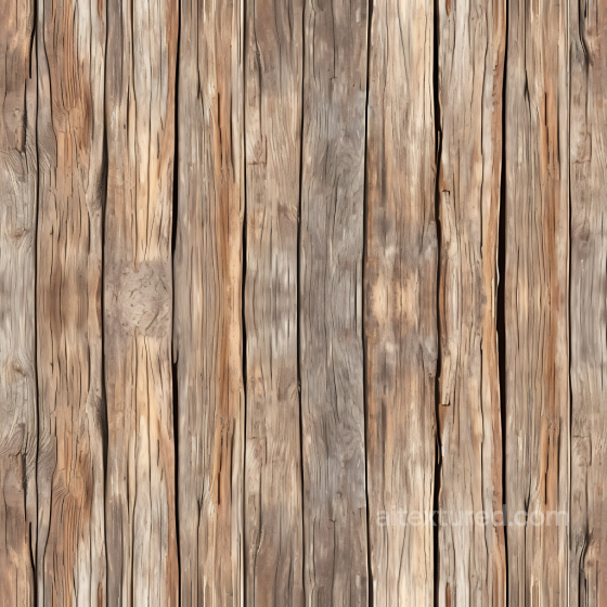 Rustic Aged Wood Planks PBR Texture with Weathered Grain Wood texture preview