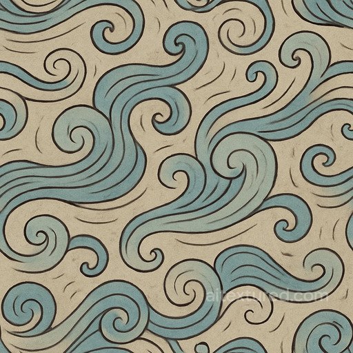 Stylized Gust Seamless Texture seamless Air PBR texture