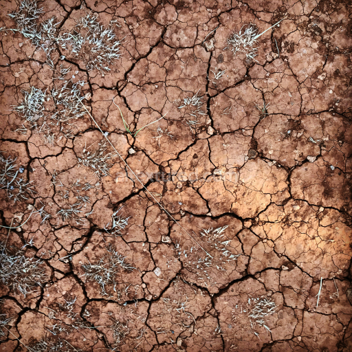 Preview — High-Resolution Cracked Dry Soil Texture for PBR 3D Models