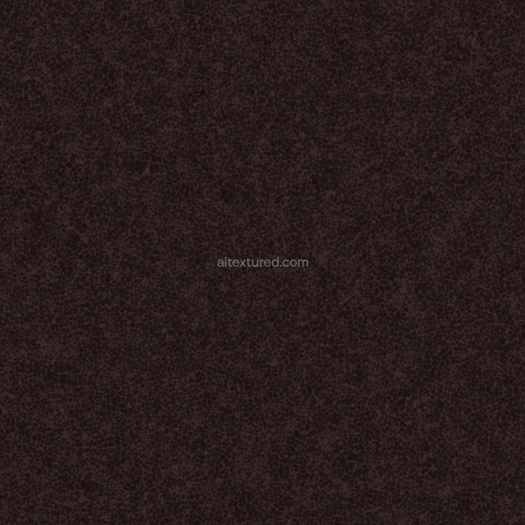 Seamless dark leather PBR texture for 3D applications