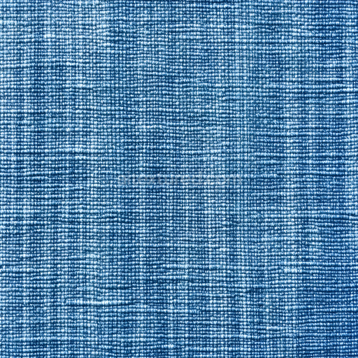 Seamless 3D Cracked Denim Fabric PBR Texture with Fine Worn Details and Blue Weave Pattern
