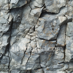 seamless Seamless 3D Rocky Cliff Wall PBR Texture Featuring Layered Slate and Natural Cracks texture 8k free download PBR