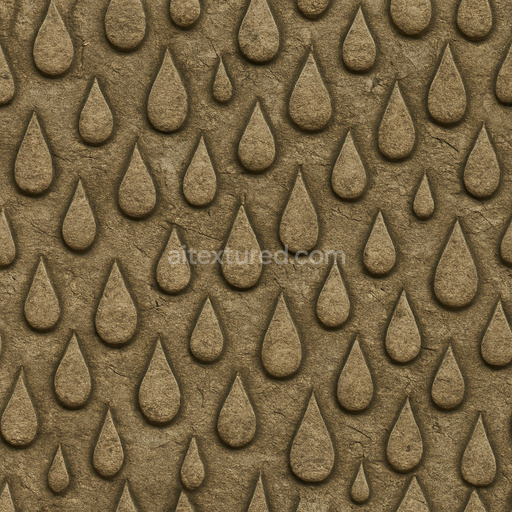 Ancient Raindrop Seamless Texture