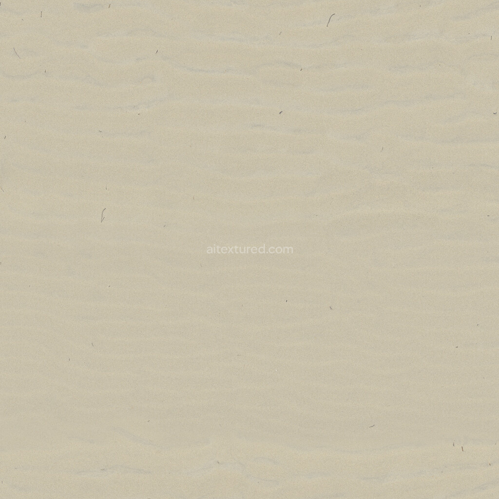 Seamless PBR ground texture in beige color